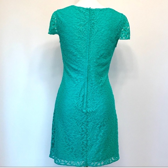 Lilly Pulitzer Size Small Seafoam Green Jungle Lace Erica Dress Like New - Picture 10 of 16